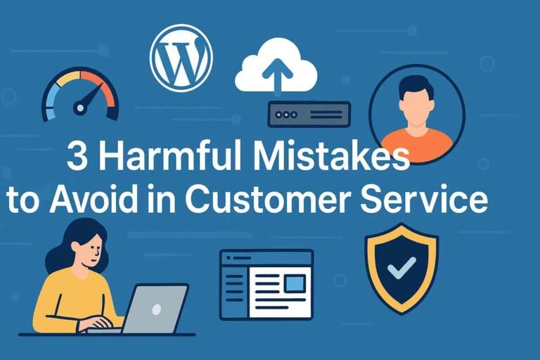 3 Harmful Mistakes to Avoid in Customer Service