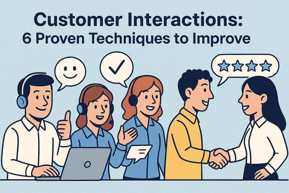 Customer Interactions 6 Proven Techniques to Improve