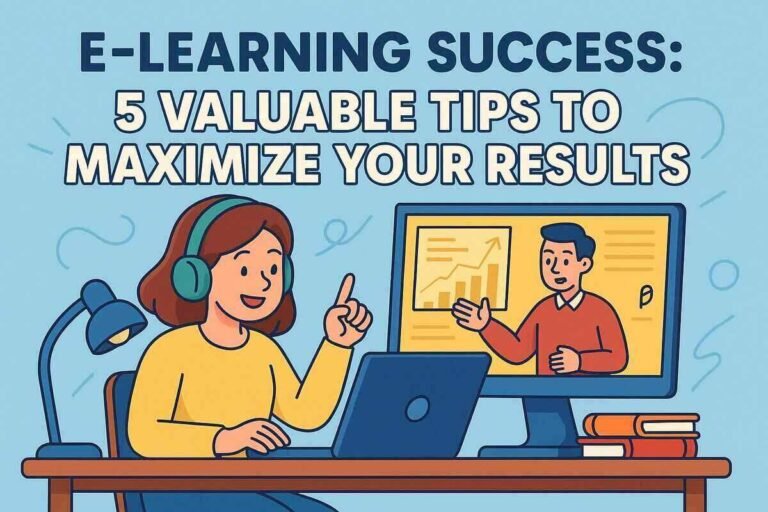 E-Learning Success 5 Valuable Tips to Maximize Your Results