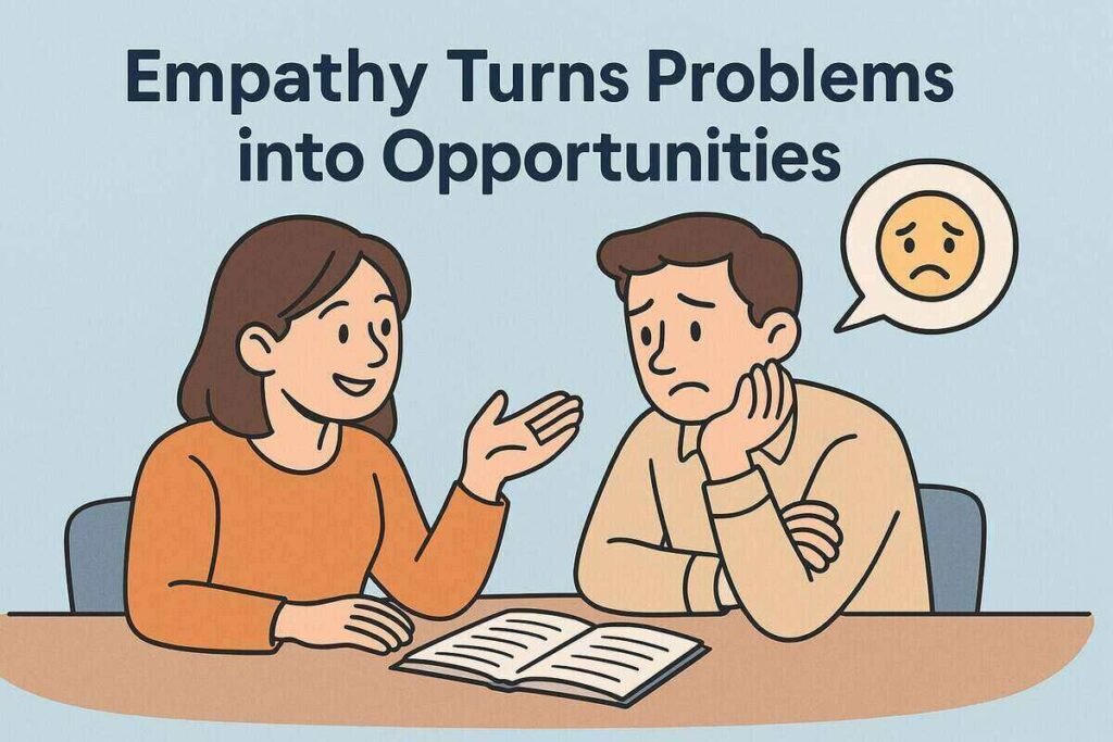 Empathy Turns Problems into Opportunities