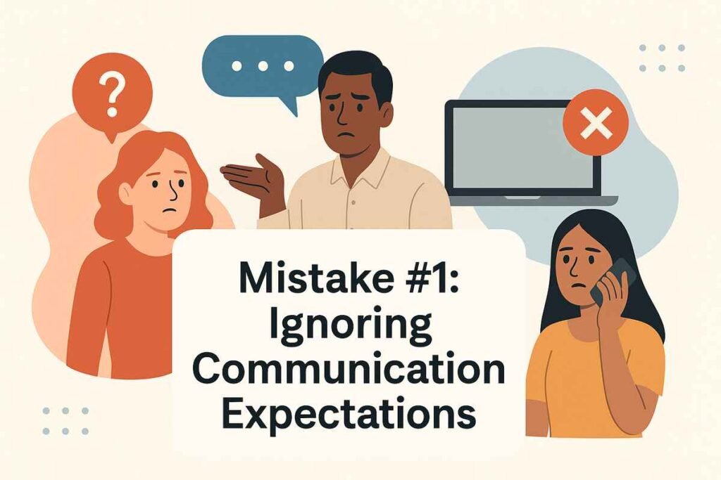 Mistake #1 Ignoring Communication Expectations