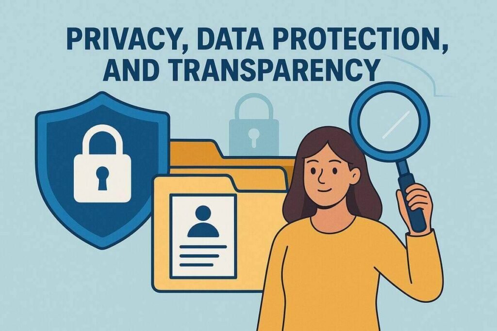 Privacy, Data Protection, and Transparency