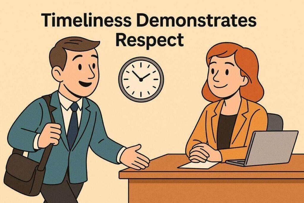 Timeliness Demonstrates Respect