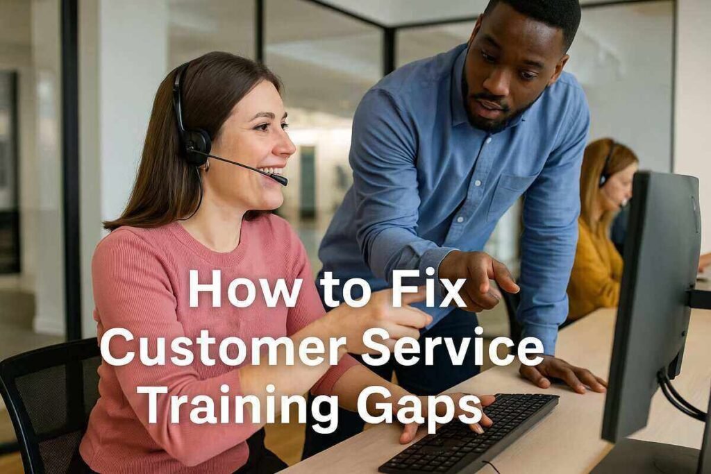 How to Fix Customer Service Training Gaps